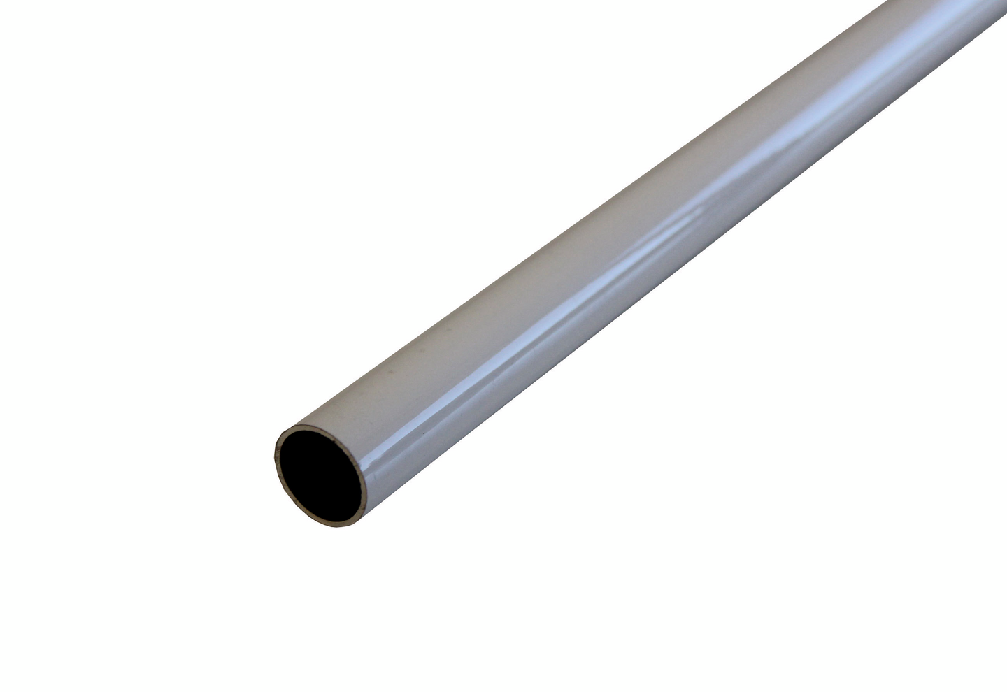 O-LIST D-PROFILE VIT ALUMINIUM 18X1MM 2M