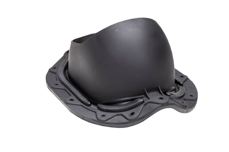 Muotokate-peltiläpivienti VILPE 75172 musta