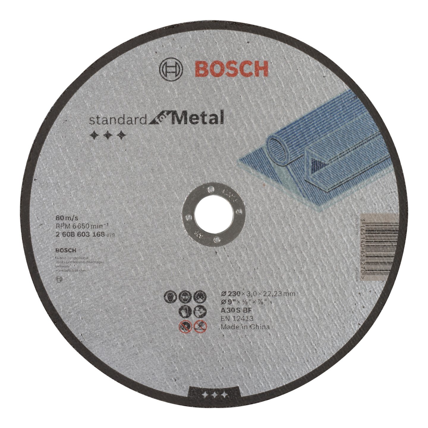 Katkaisulaikka Bosch metalli 230x3mm Standard