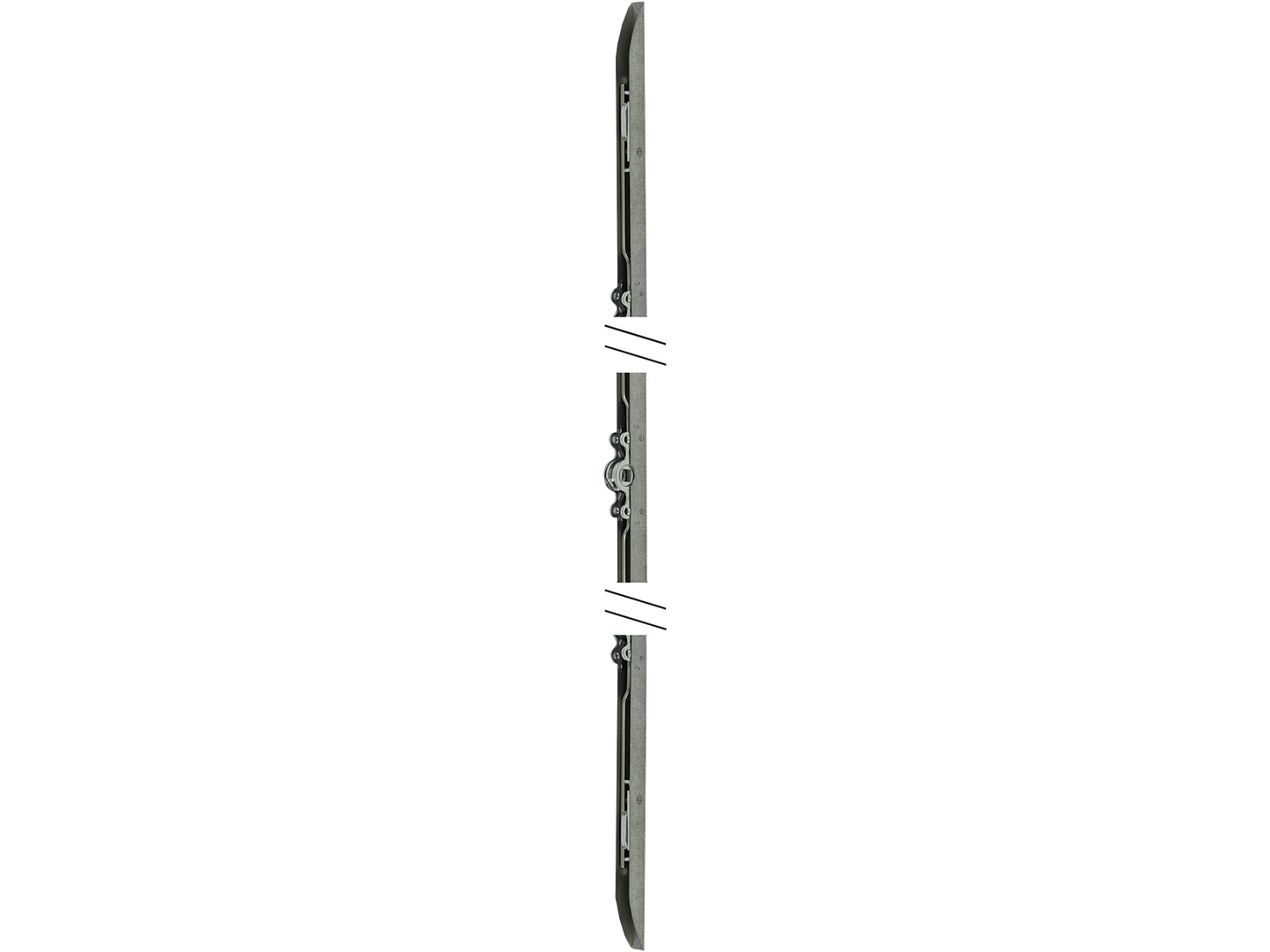 Ikkunan pitkäsalpa 4-800mm teräs/sinkitty