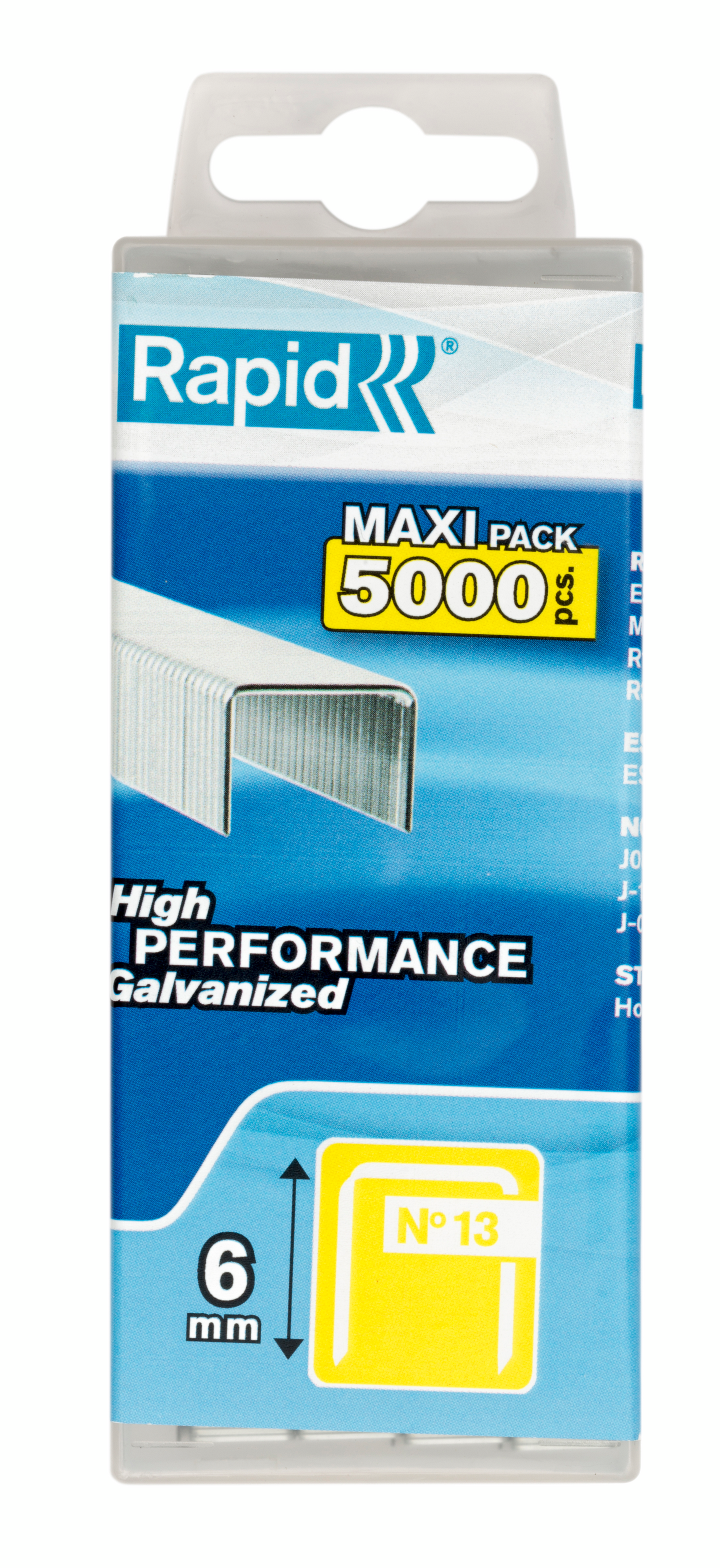Sinkilä Rapid 13/6 mm 5m muovirasia 5000kpl