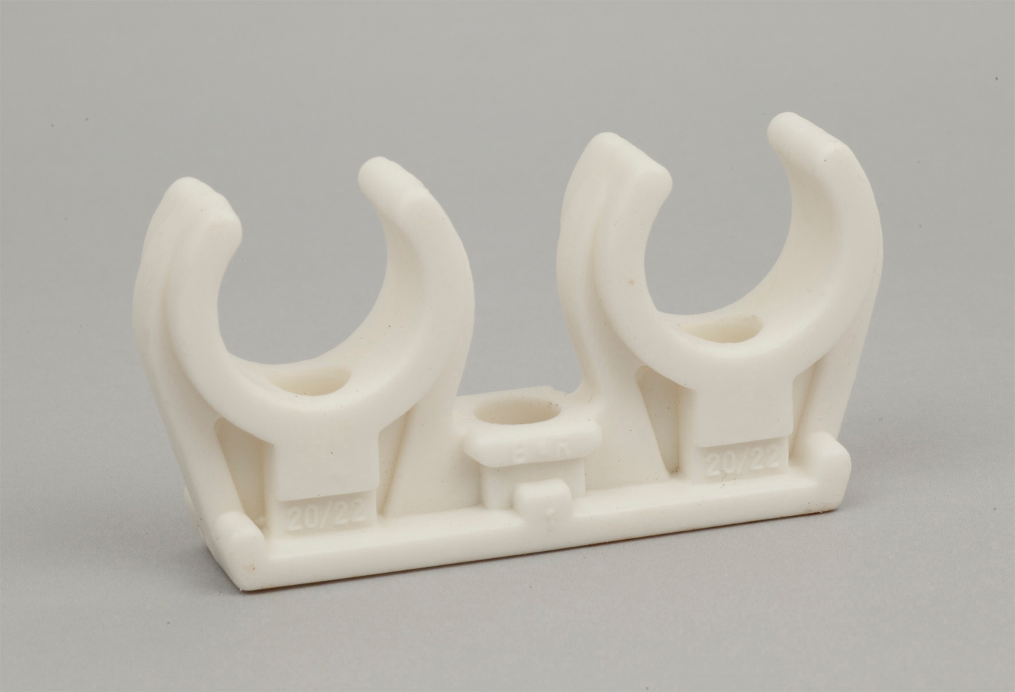 KLAMMER 2-DELAD 12MM PLAST PRO PROF