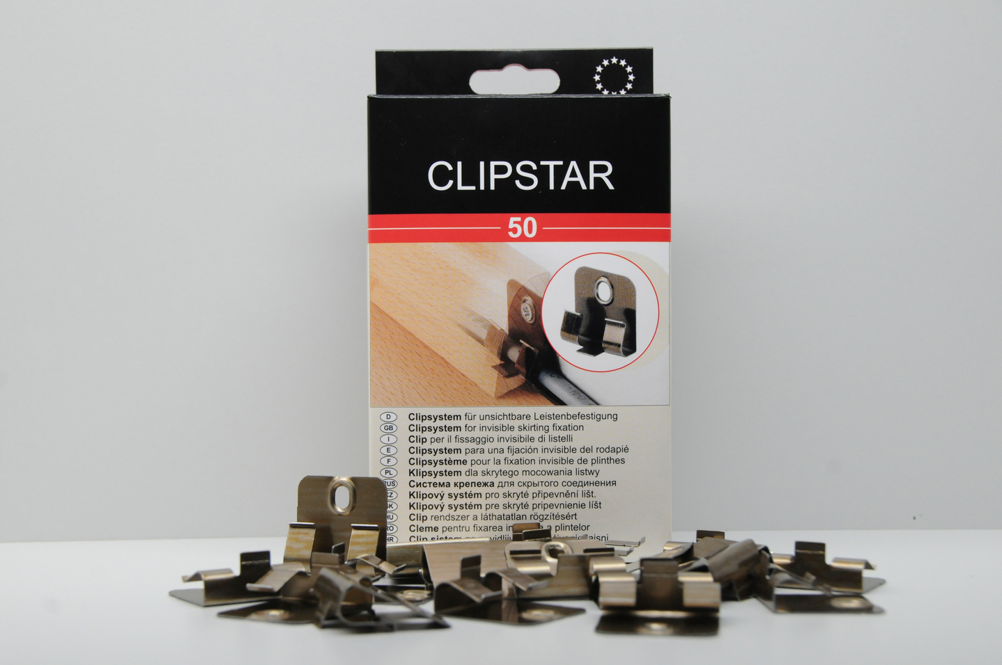 Listakiinnike Clipstar ltk (50 kpl)