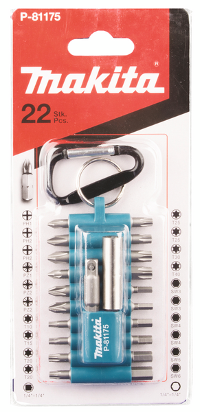 Ruuvauskärkisarja Makita 22-os. P-81175