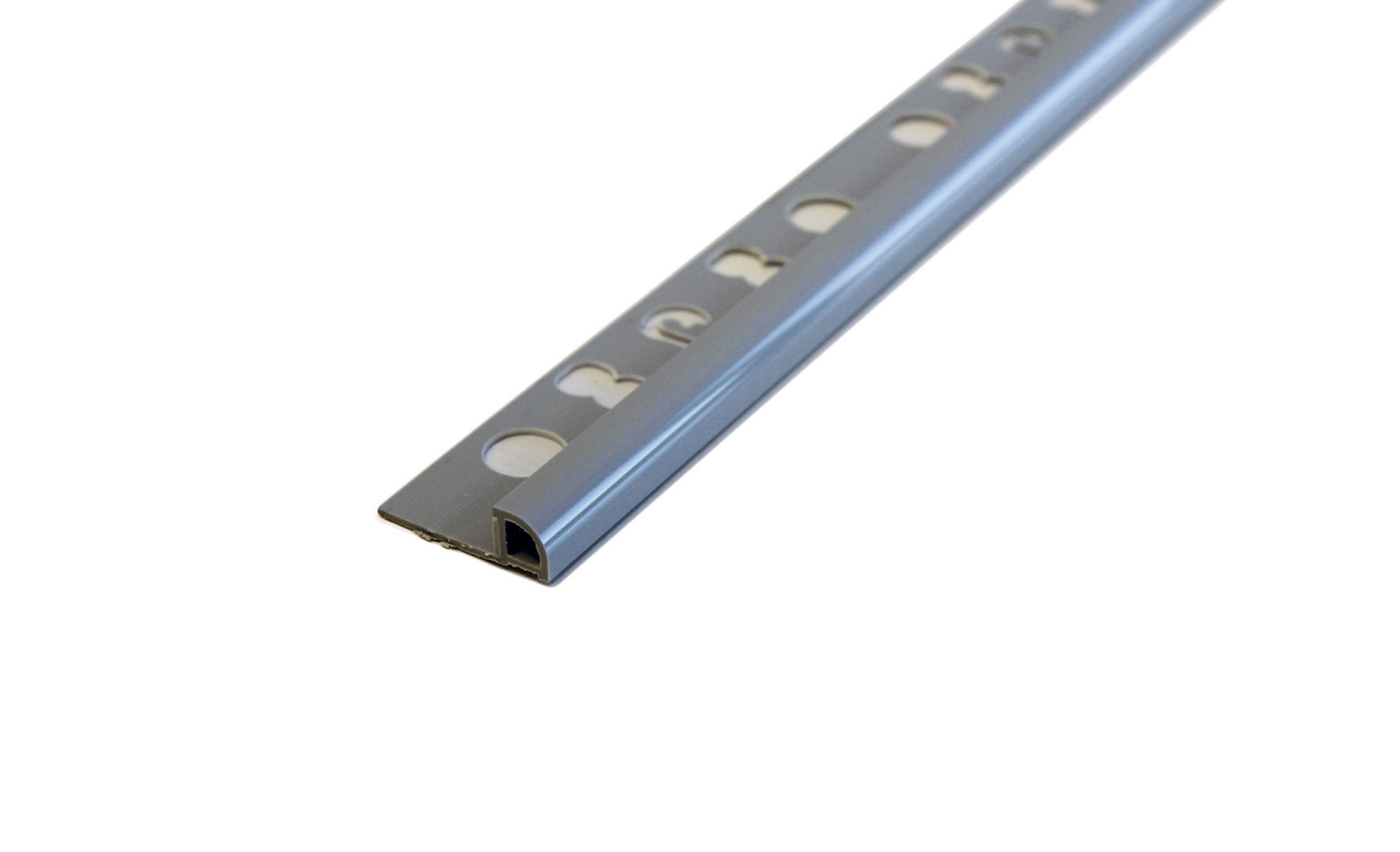 Laattalista 8mm muovia 2,7m 6515 Grey