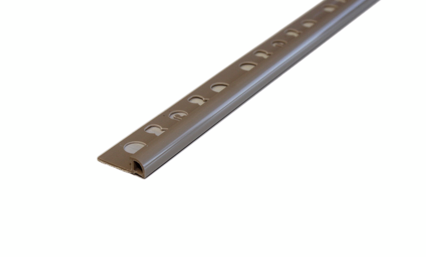 Laattalista muovia 8mm beige 2,5m 6515 beige