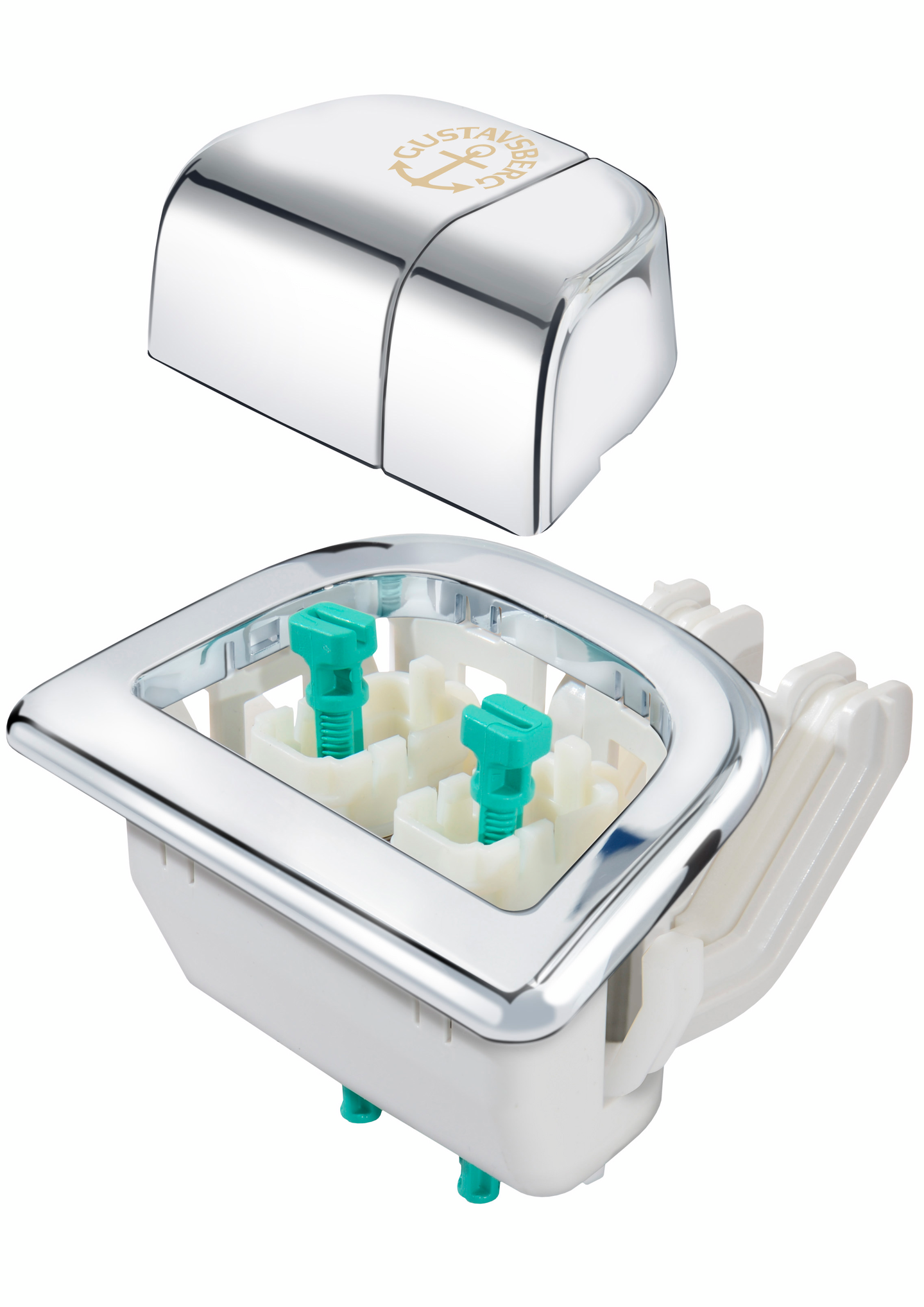 Wc-varaosa Gustavsberg 19299P0110 painonappi Duo