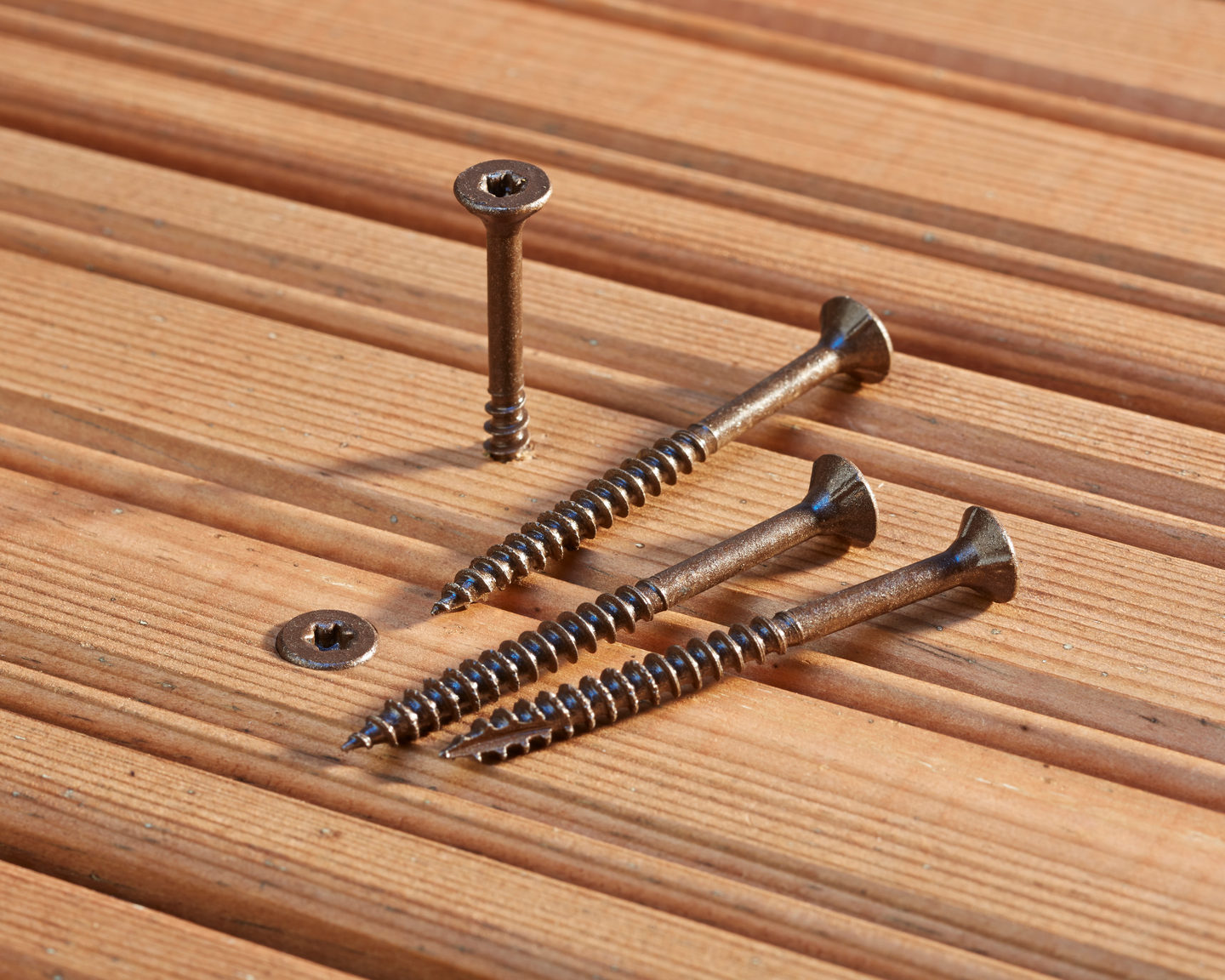 Terassiruuvi PROF 4,5x55 rst T20 ruskea 200kpl