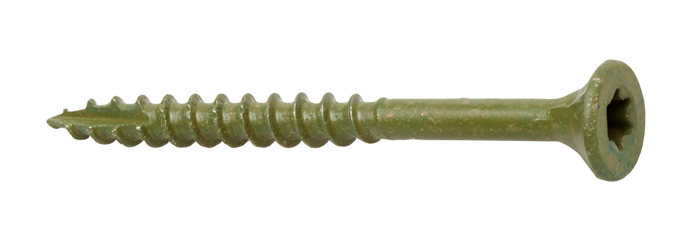 Terassiruuvi PROF 4x45 rst T20 vihreä 350kpl