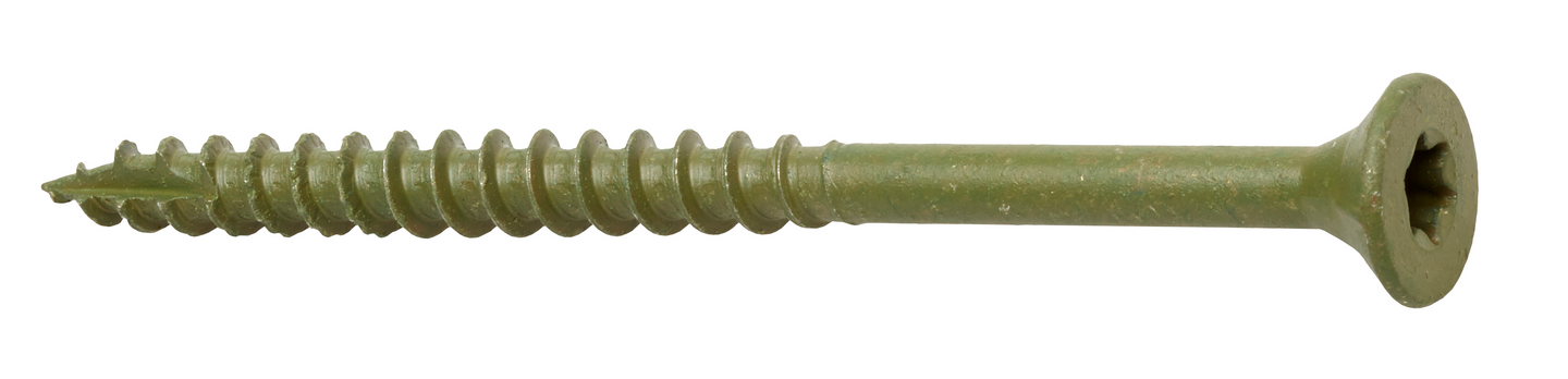Terassiruuvi PROF 5x70 rst T25 vihreä 150kpl