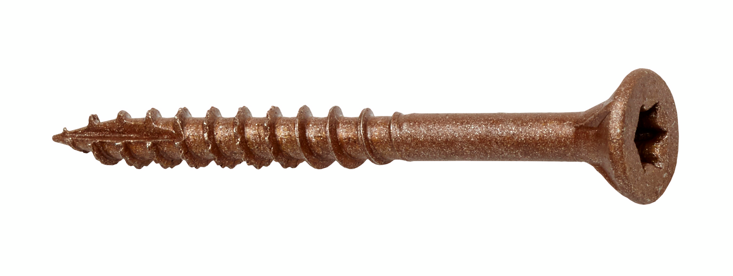 Terassiruuvi PROF 4x40 rst T20 ruskea 450kpl