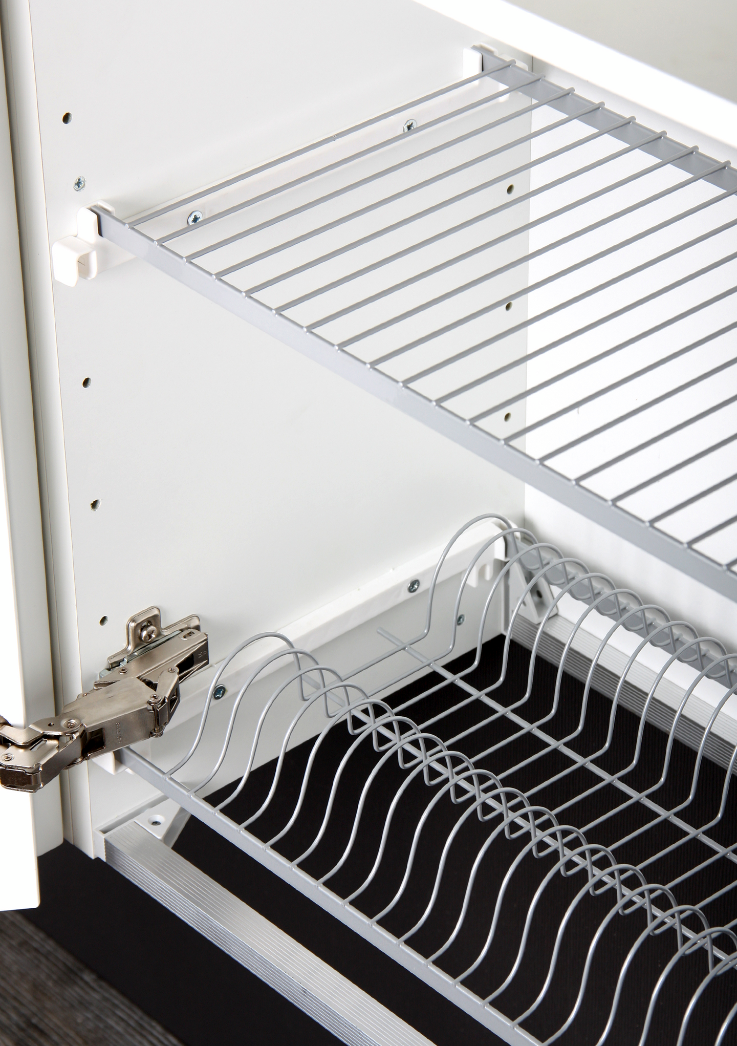 Hyllyn kannatinlista LM 99 valkoinen IP 2kpl