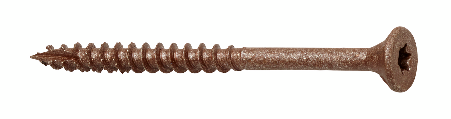 Terassiruuvi PROF 4,5x60 rst T20 ruskea 200kpl