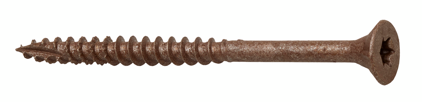 Terassiruuvi PROF 5x70 rst T25 ruskea 150kpl