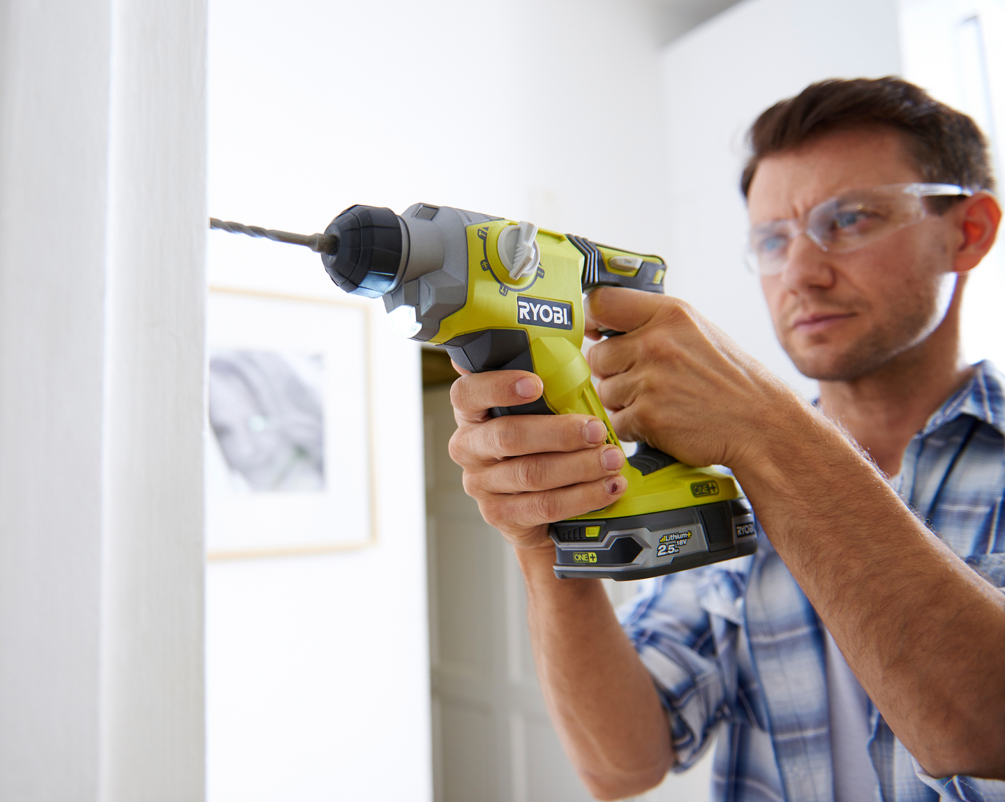 Akkuporavasara Ryobi R18SDS-0 18V ONE+ runko