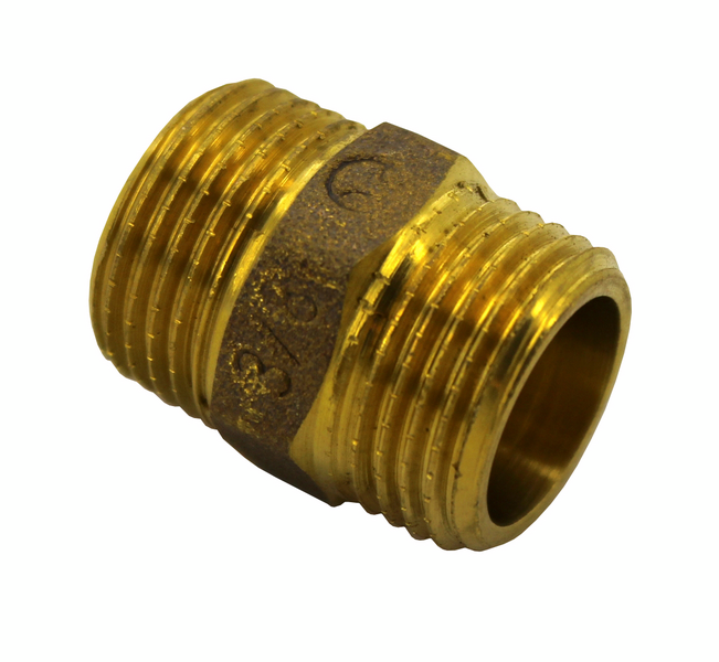 DUBBELNIPPEL SP.MS. 1/2 PROF