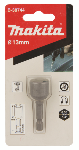 Magneettihylsy Makita 13x50mm B-38744