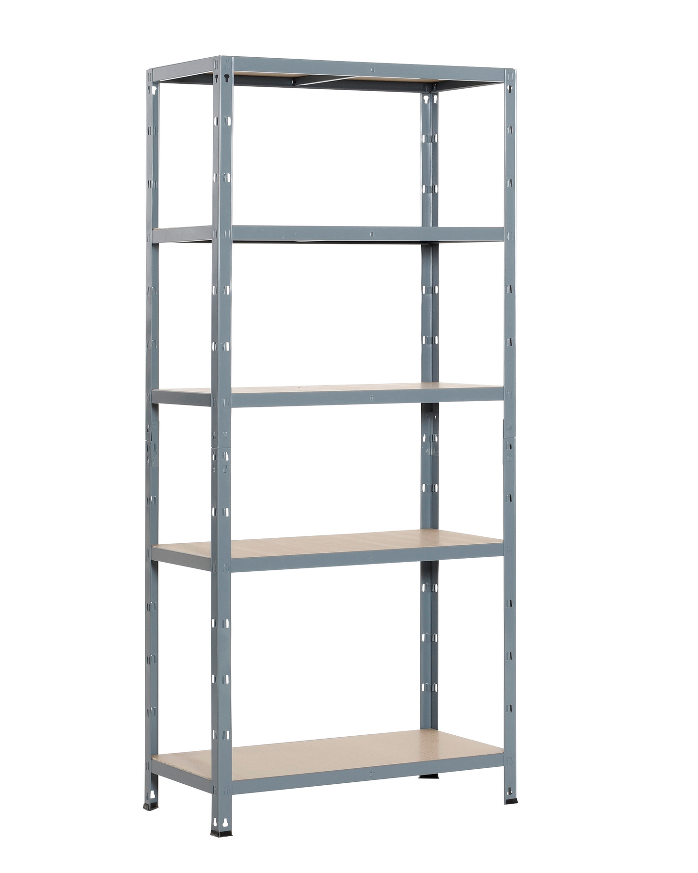 Varastohylly PROF 180x80x40cm/5 hyllyä/200kg harmaa