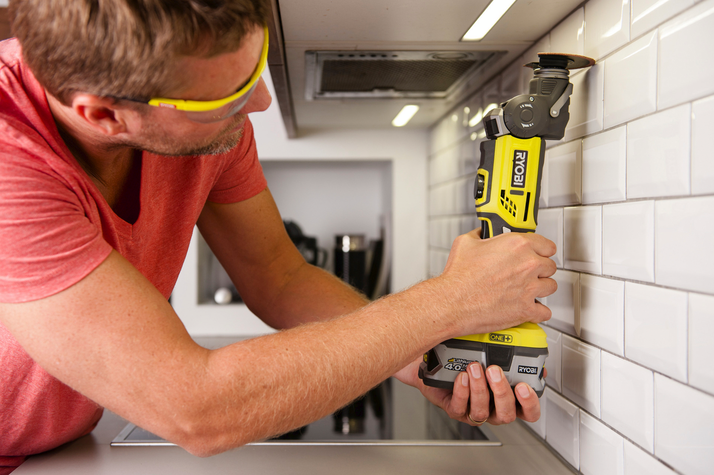 Akkumonitoimityökalu Ryobi R18MT-0 ONE+ 18V runko