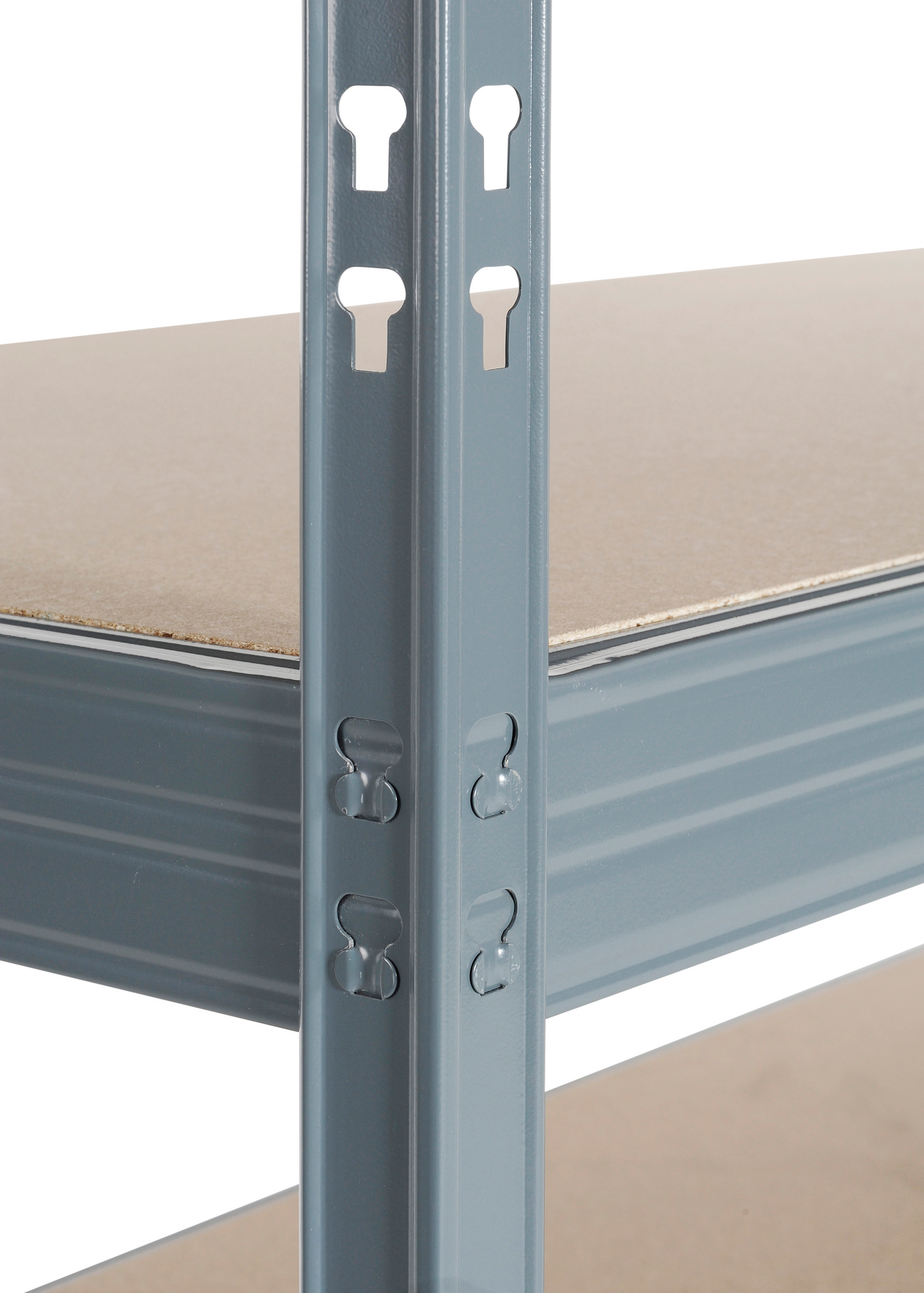 Varastohylly PROF 200x200x70cm/5 hyllyä/500kg harmaa