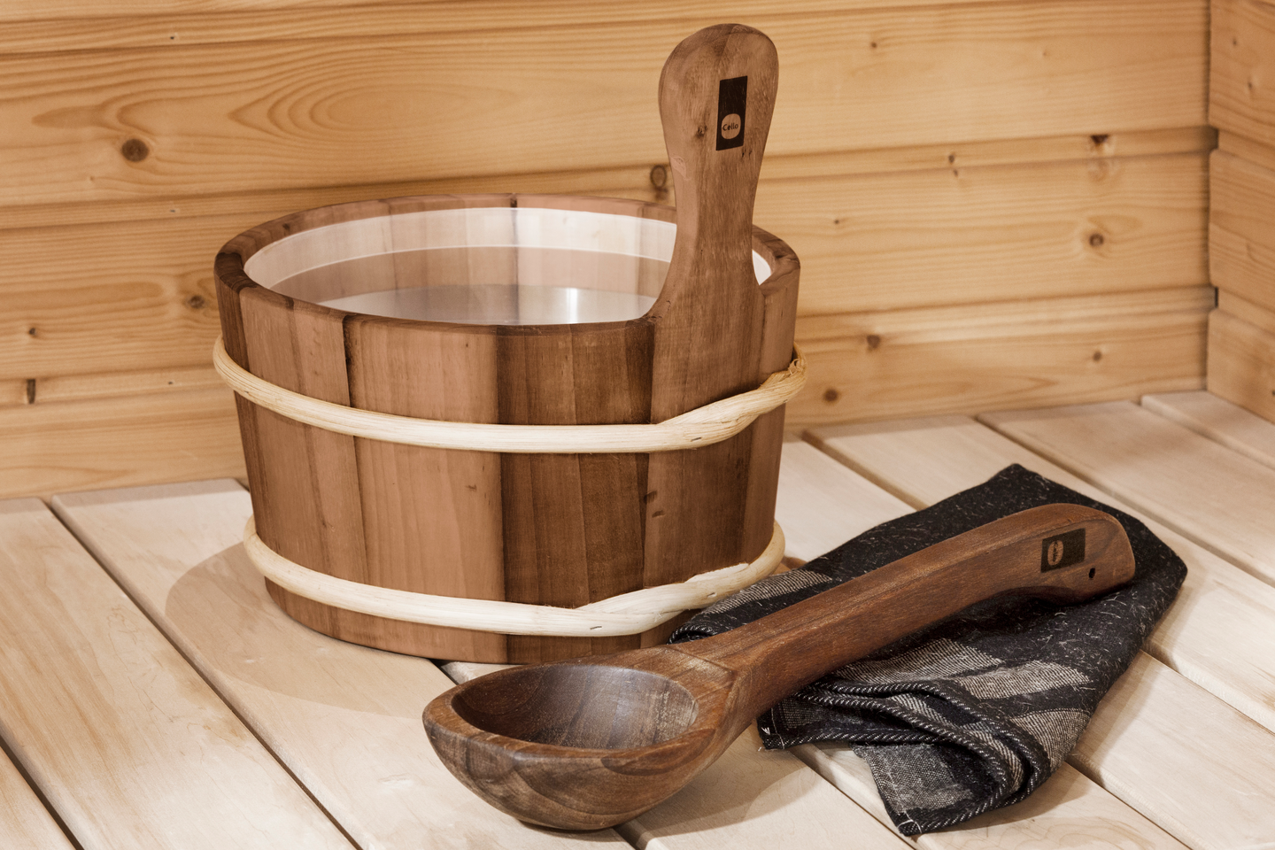 Saunakauha Cello Spa puu CE452l