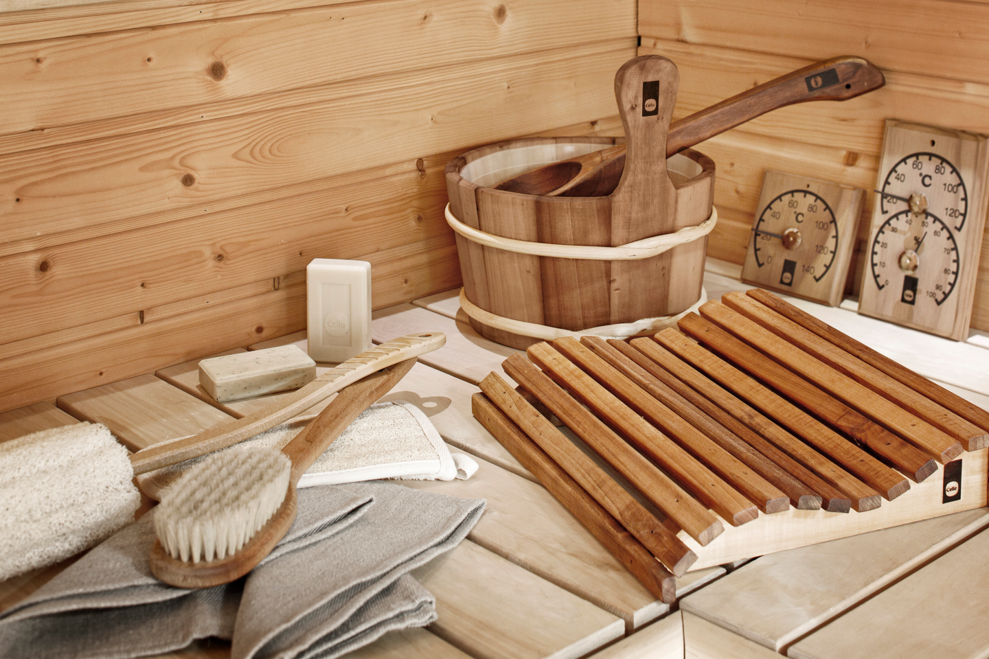 Saunakiulu Cello Spa 4l puu