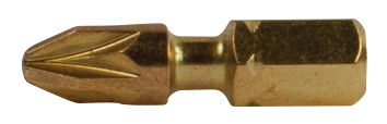 Ruuvauskärki Makita 25mm PZ2 2kpl Impact Gold