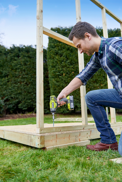 Akkuiskuruuvinväännin Ryobi R18ID3-0 18V ONE+ runko