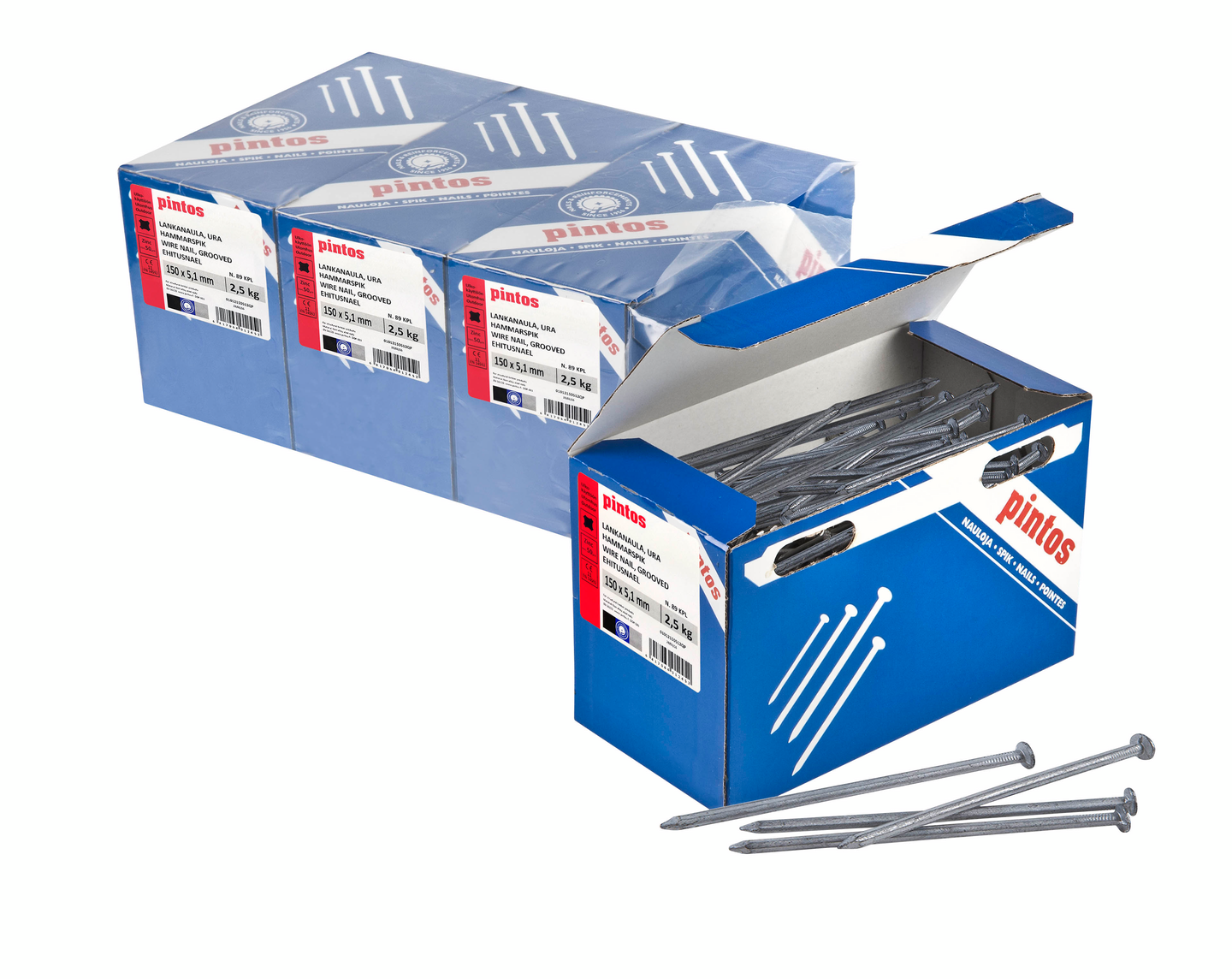 Uranaula Pintos 150x5,1 kuumasinkitty 2,5kg