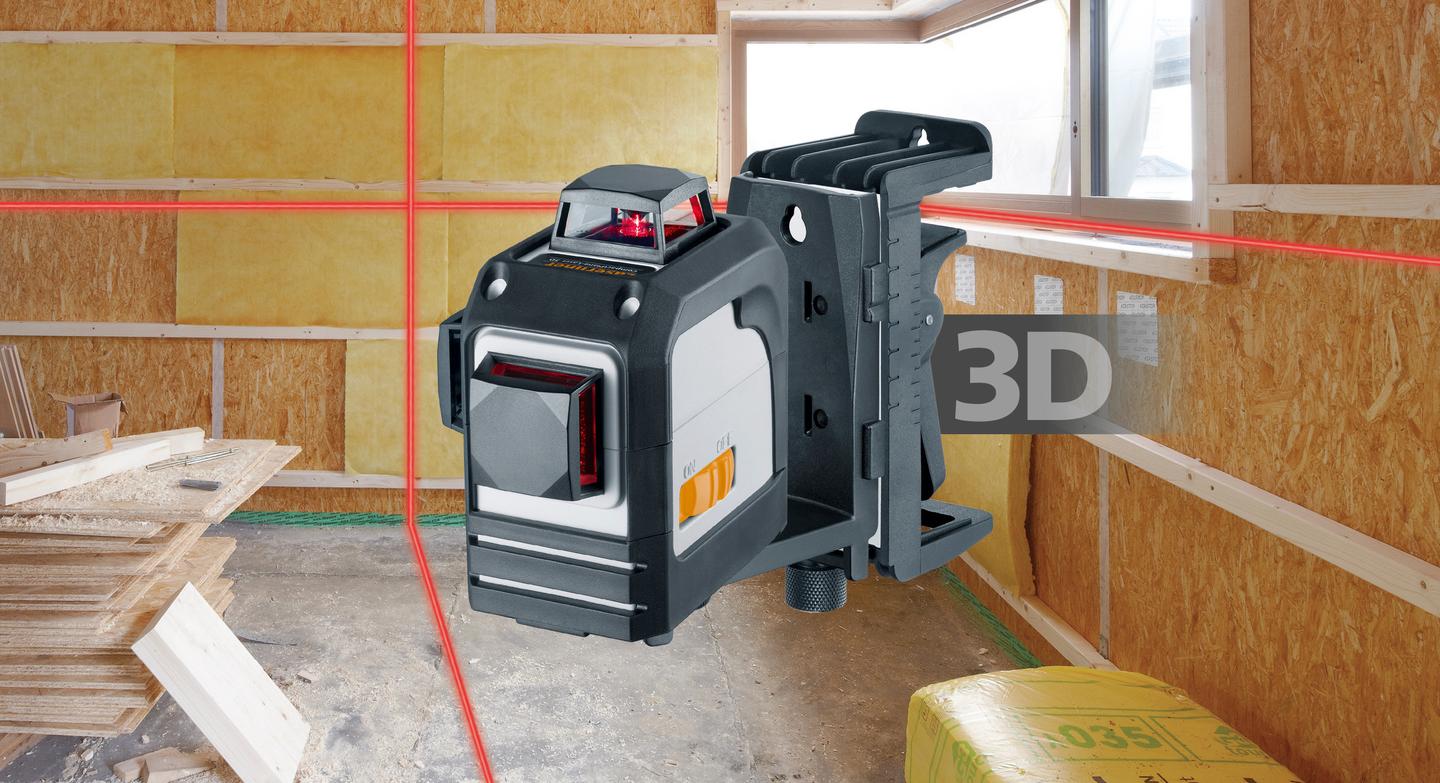 Linjalaser Laserliner CompactPlane-Laser 3D