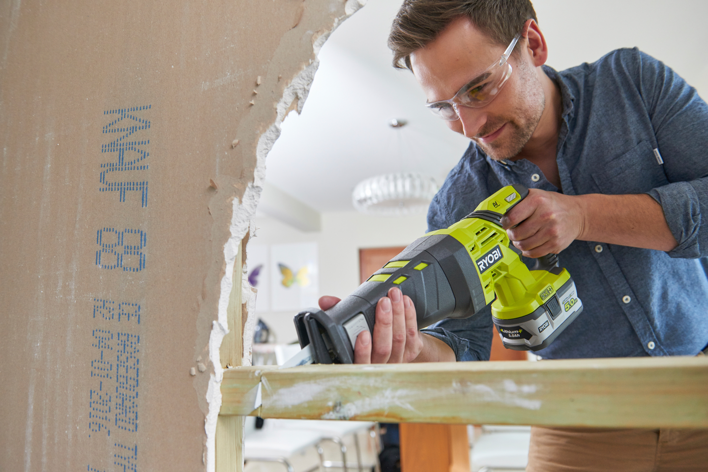 Akkupuukkosaha Ryobi R18RS-0 18V ONE+