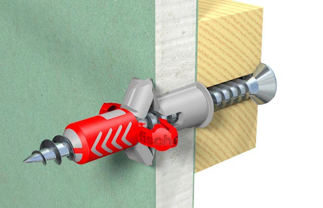 Nailontulppa Fischer Duopower 6x30 100kpl