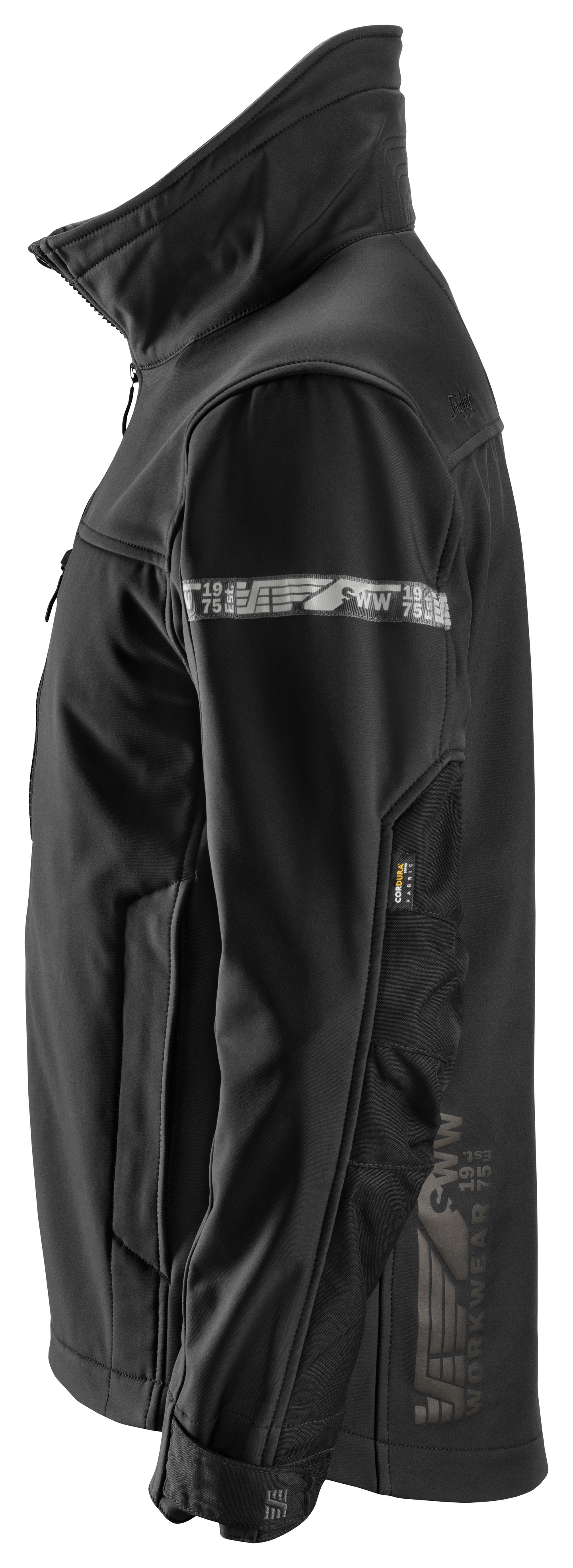 Takki Snickers 1200 AllroundWork Softshell musta