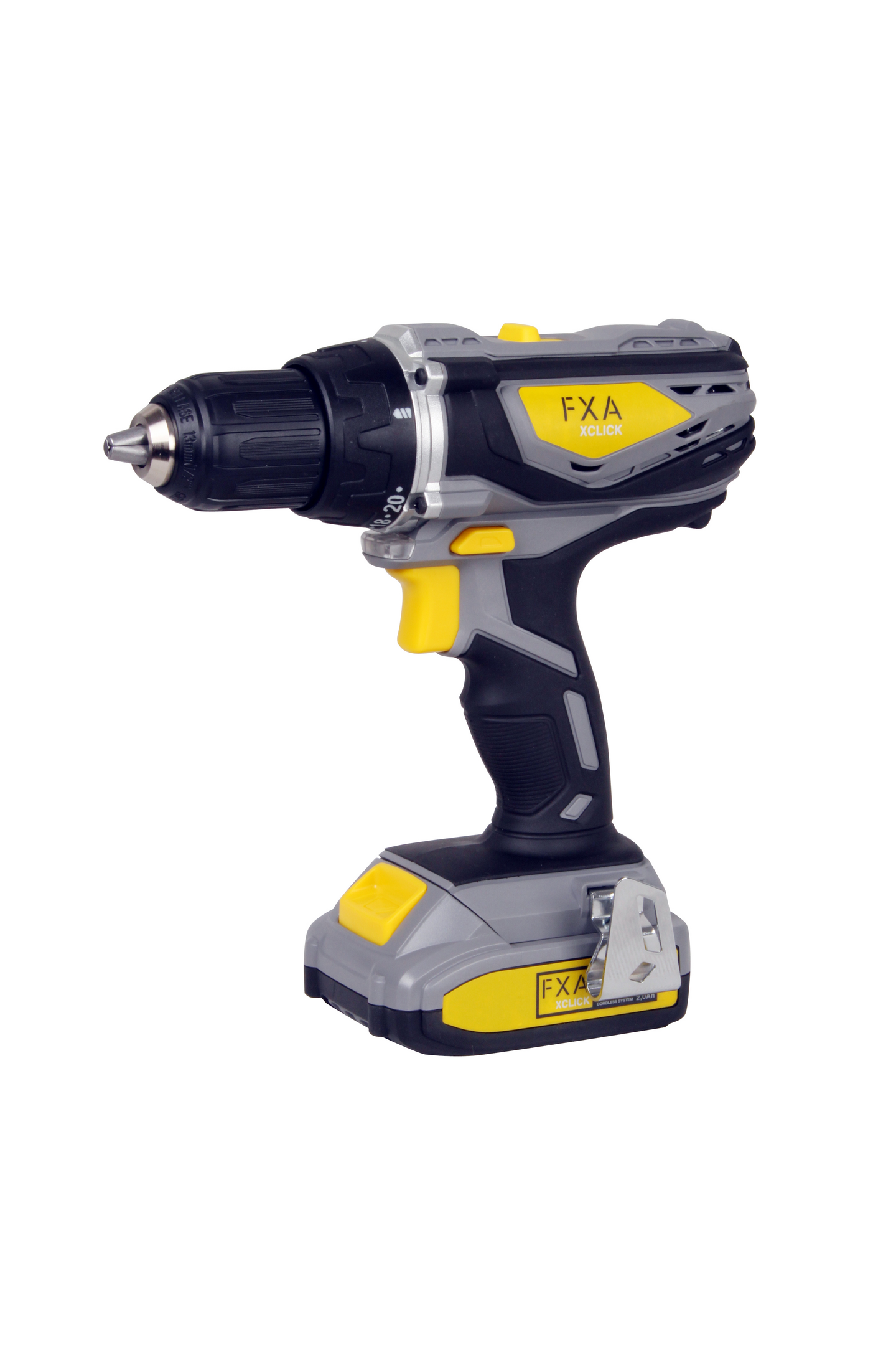 Akkuporakone FXA 18V XCLICK 1x2,0Ah