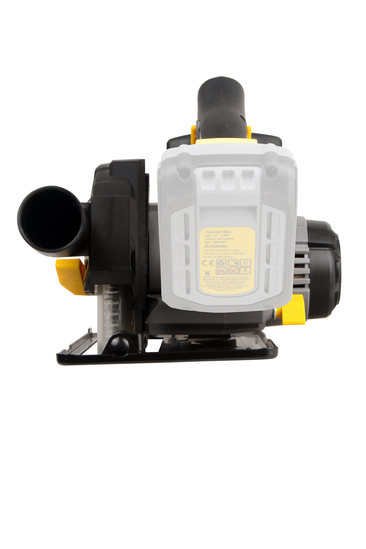 Akkupyörösaha FXA 18V XCLICK runko