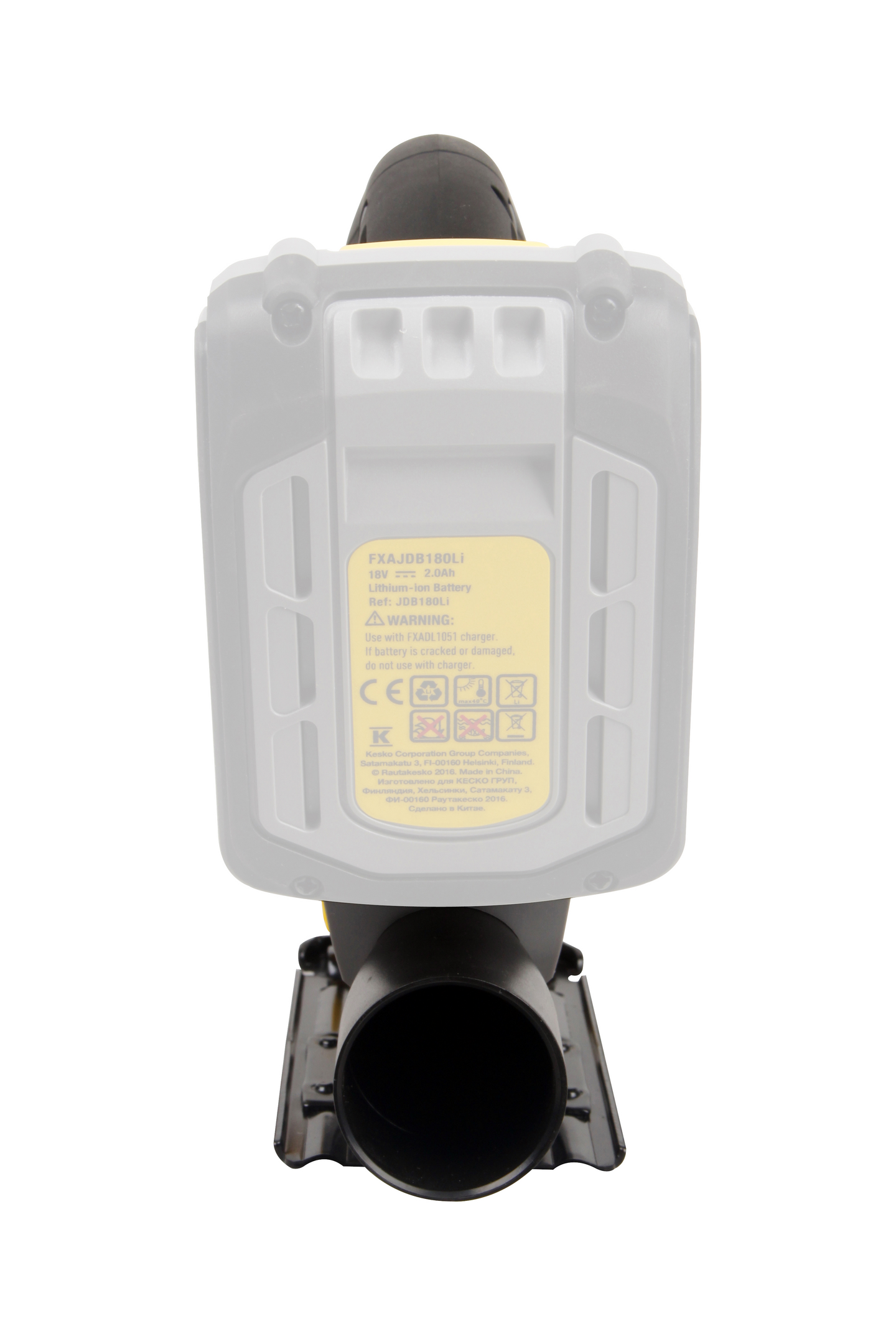 Akkupistosaha FXA 18V XCLICK runkoversio ilman akkua