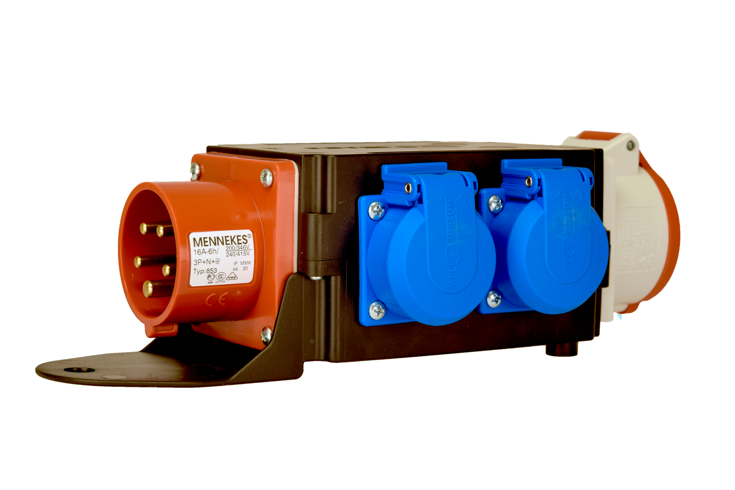 Adapteri OPAL 16A-3xSchuko+16A