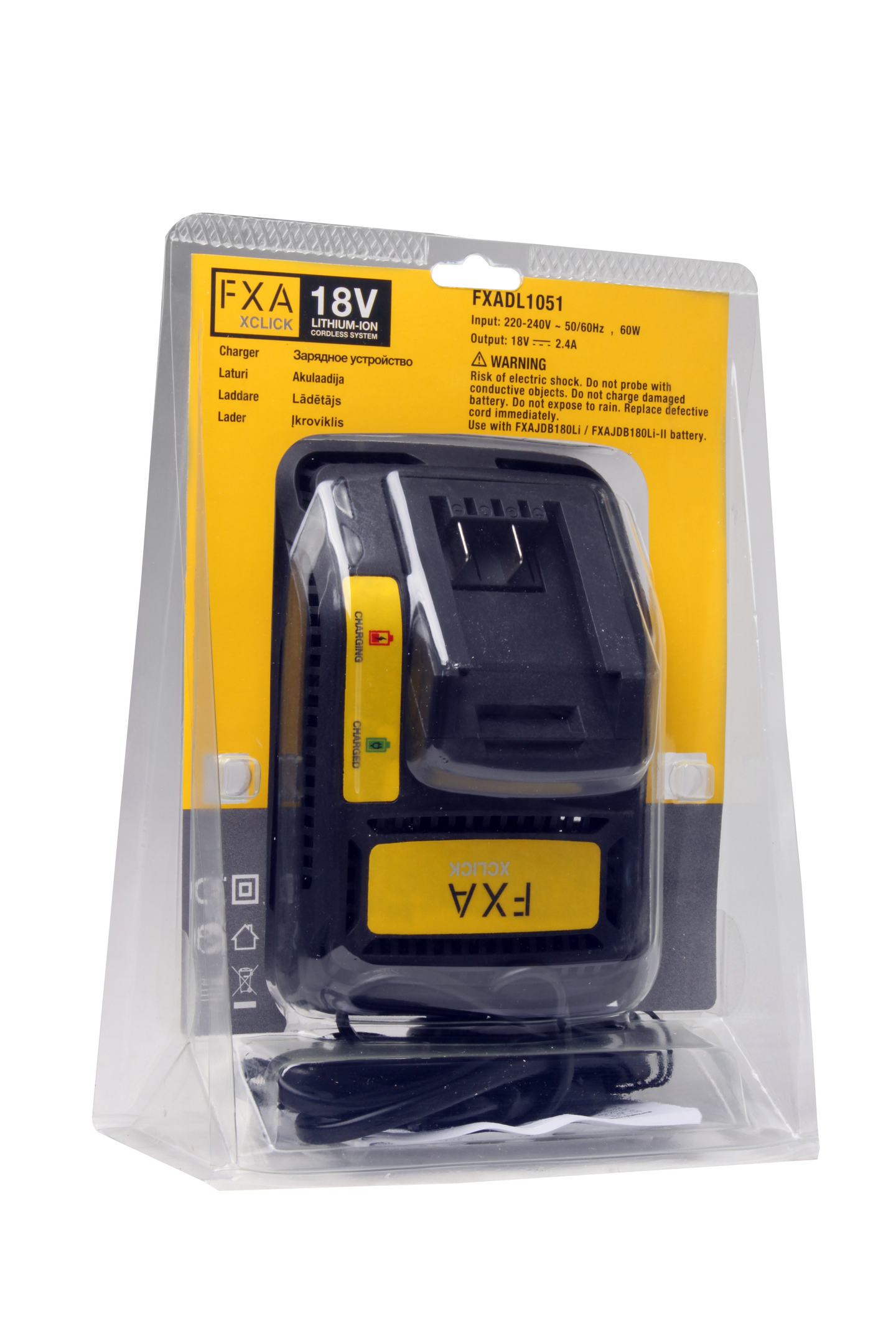 Laturi FXA 18V XCLICK