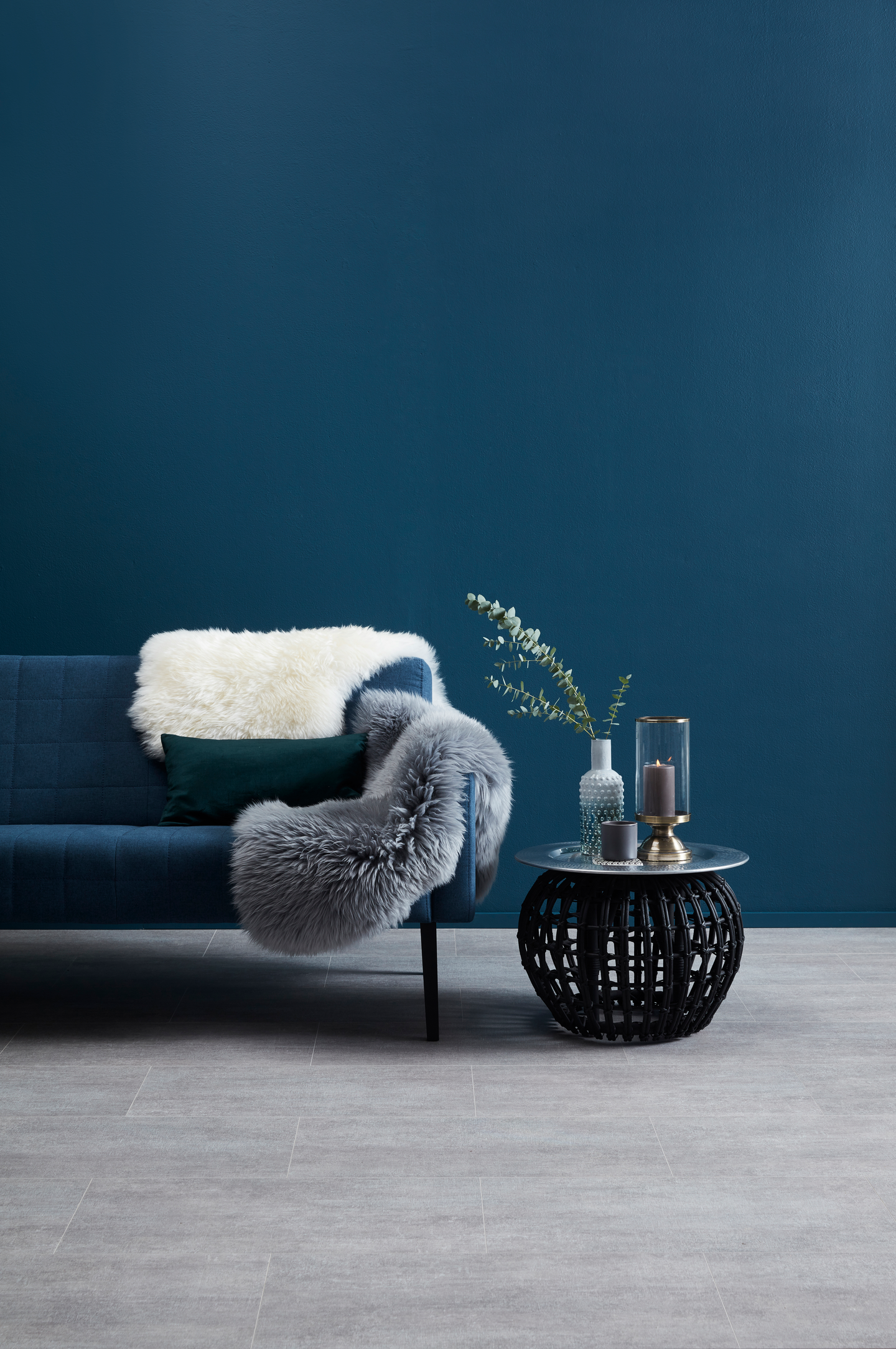 Lampaantalja Merino 60x90cm valkoinen