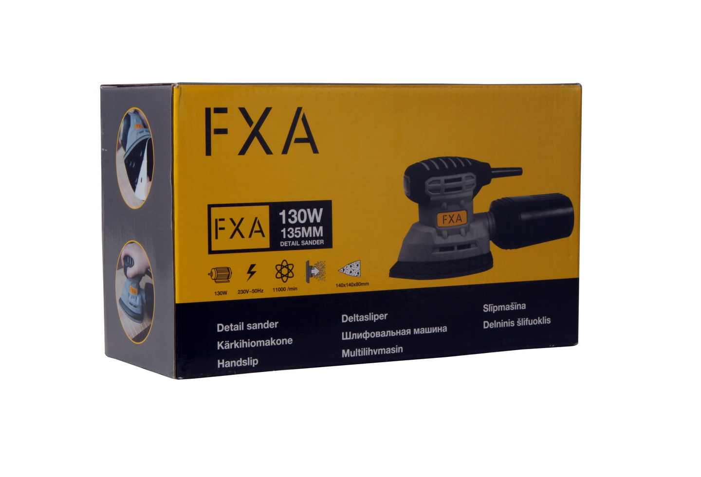 Kärkihiomakone FXA 130W 135mm