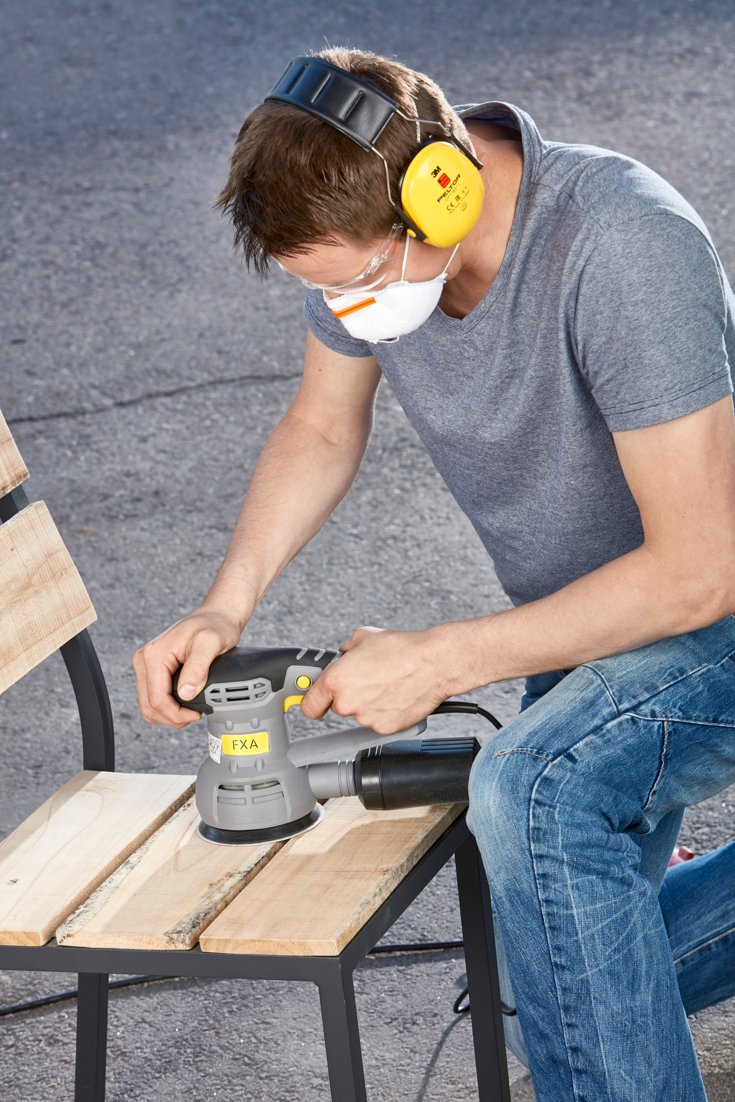 Epäkeskohiomakone FXA 430W 125mm