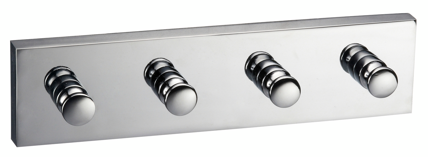 Pyyhekoukku Cello Spa 4-osainen MC012 kromi