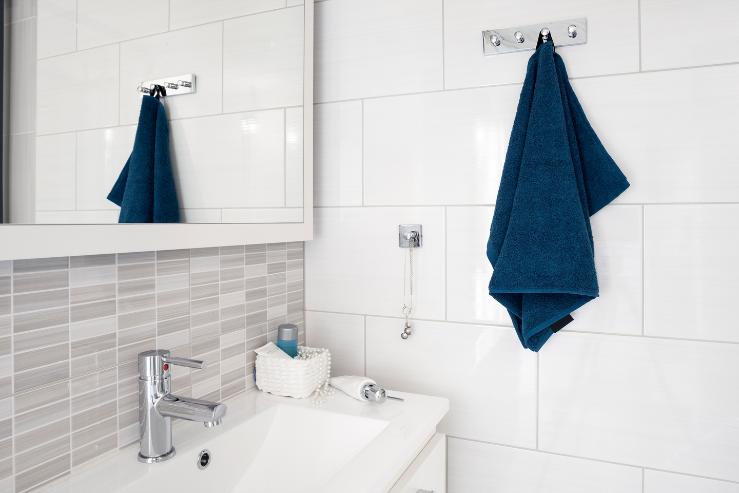 Pyyhekoukku Cello Spa 4-osainen MC012 kromi