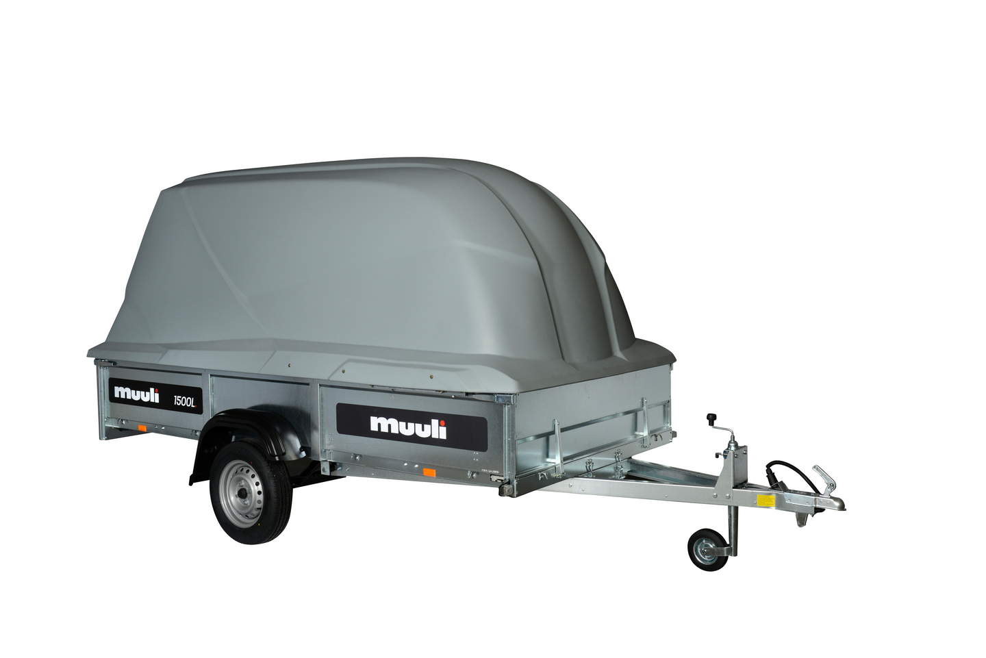 Peräkärry Muuli 1500L + Juncar-kuomu 120cm (ei sis. kuomun asennusta)
