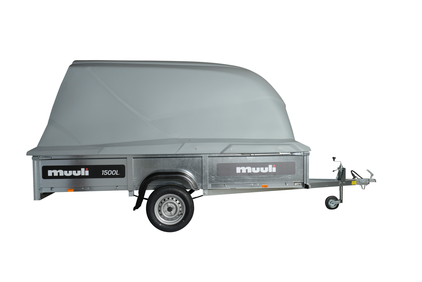 Peräkärry Muuli 1500L + Juncar-kuomu 120cm (ei sis. kuomun asennusta)