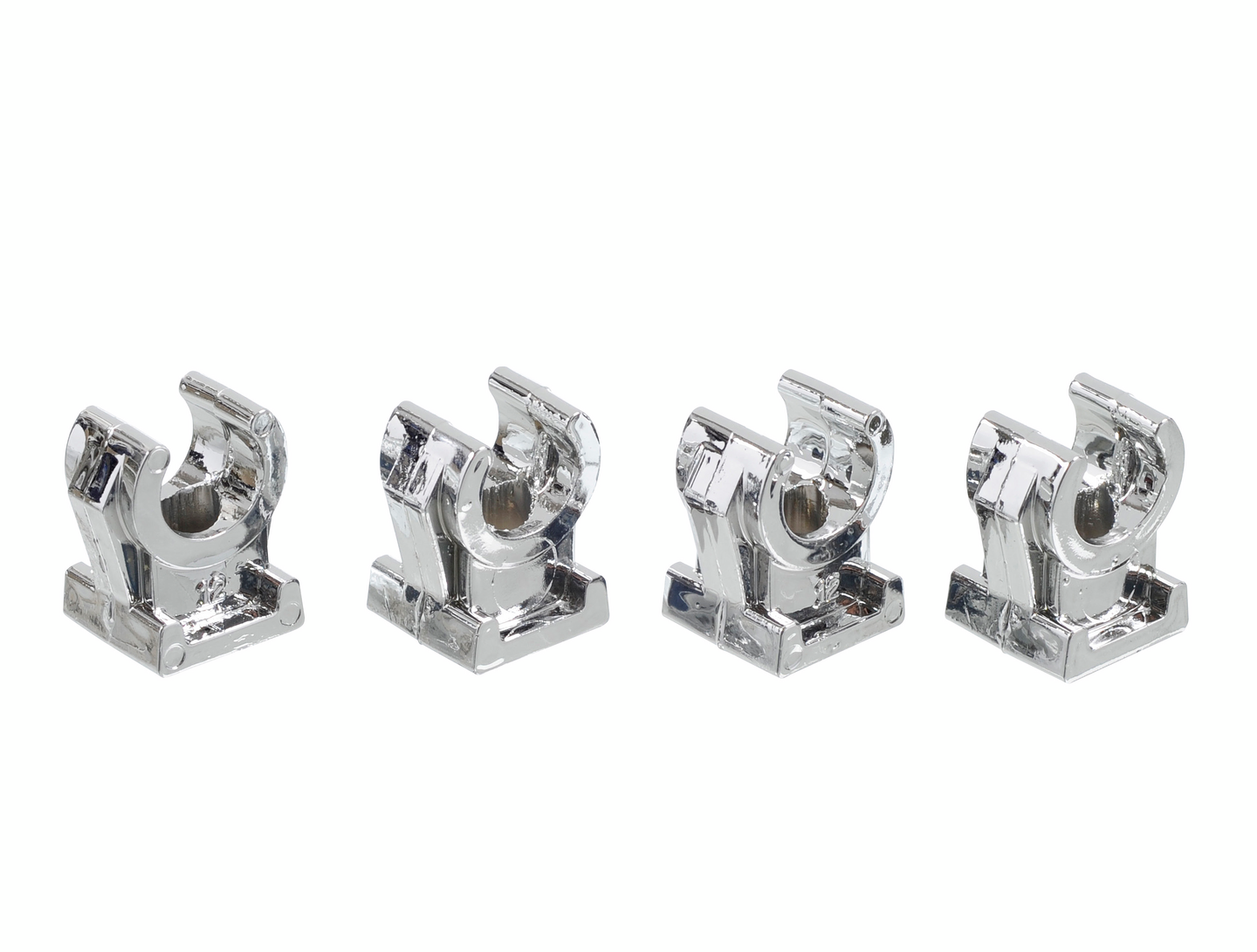 Putkipidin PROF 1-osainen avoin 15mm kromattu 4kpl