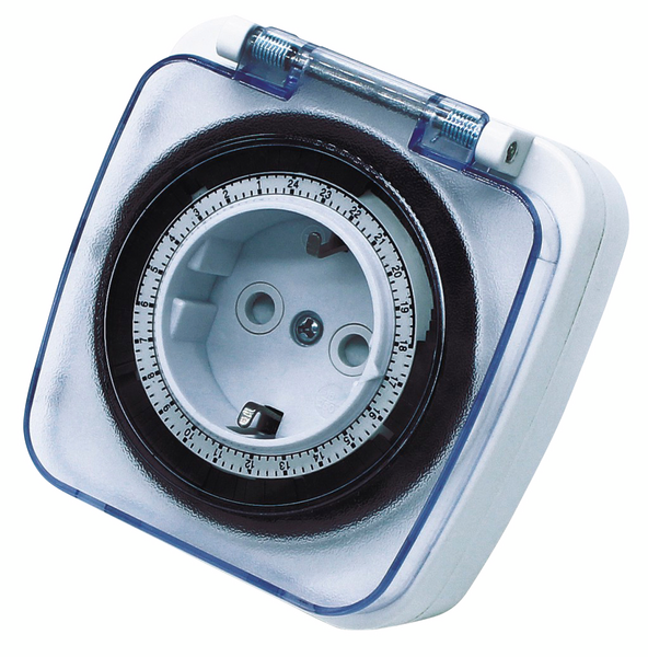 Kellokytkin OPAL 24h -25astetta IP44