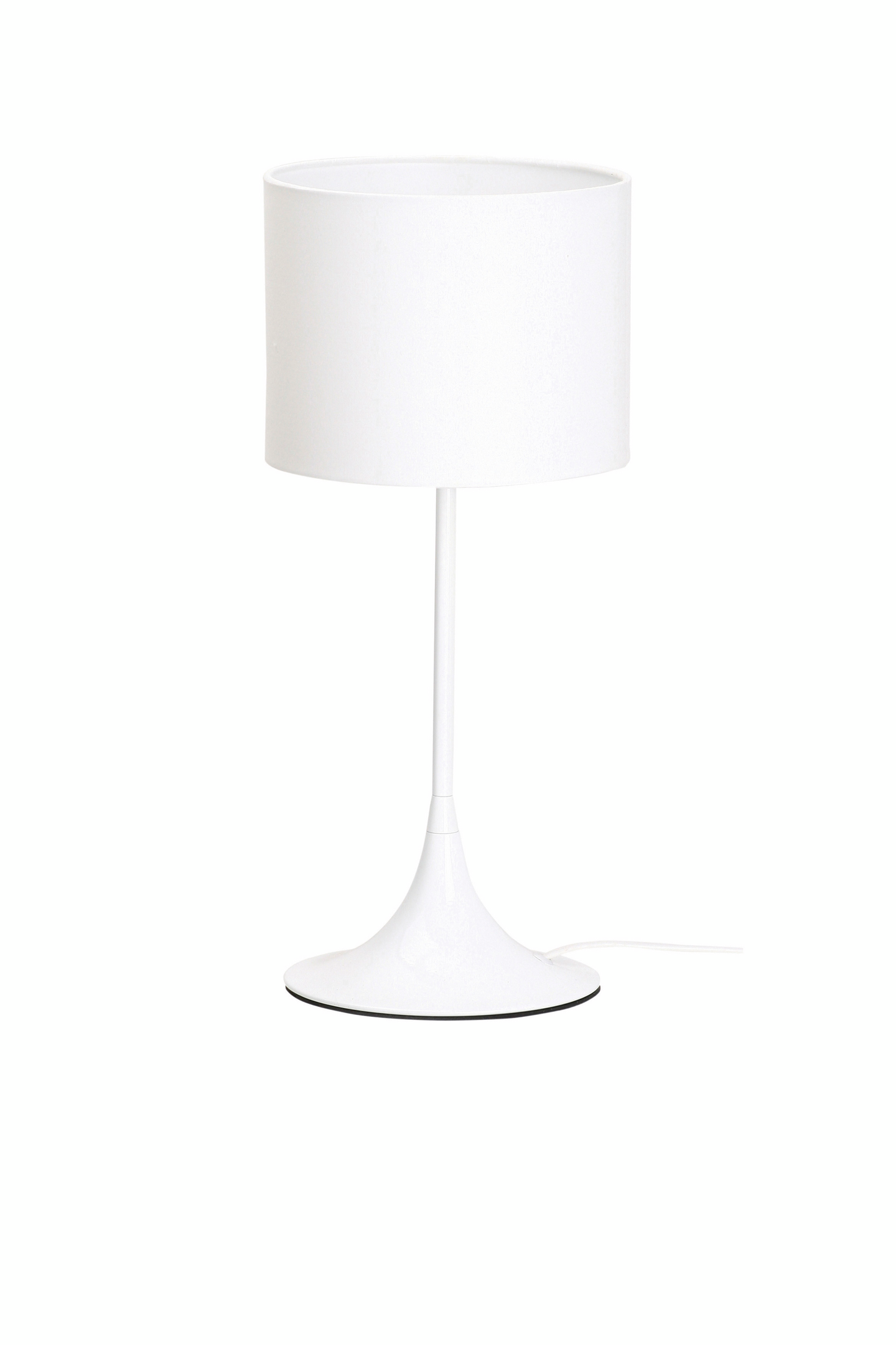 Pöytävalaisin Cello Mezzo valkoinen