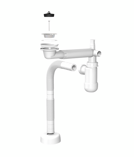 Pullovesilukko Prevex Preloc 420 tilaa säästävä taipuisa poistoputki