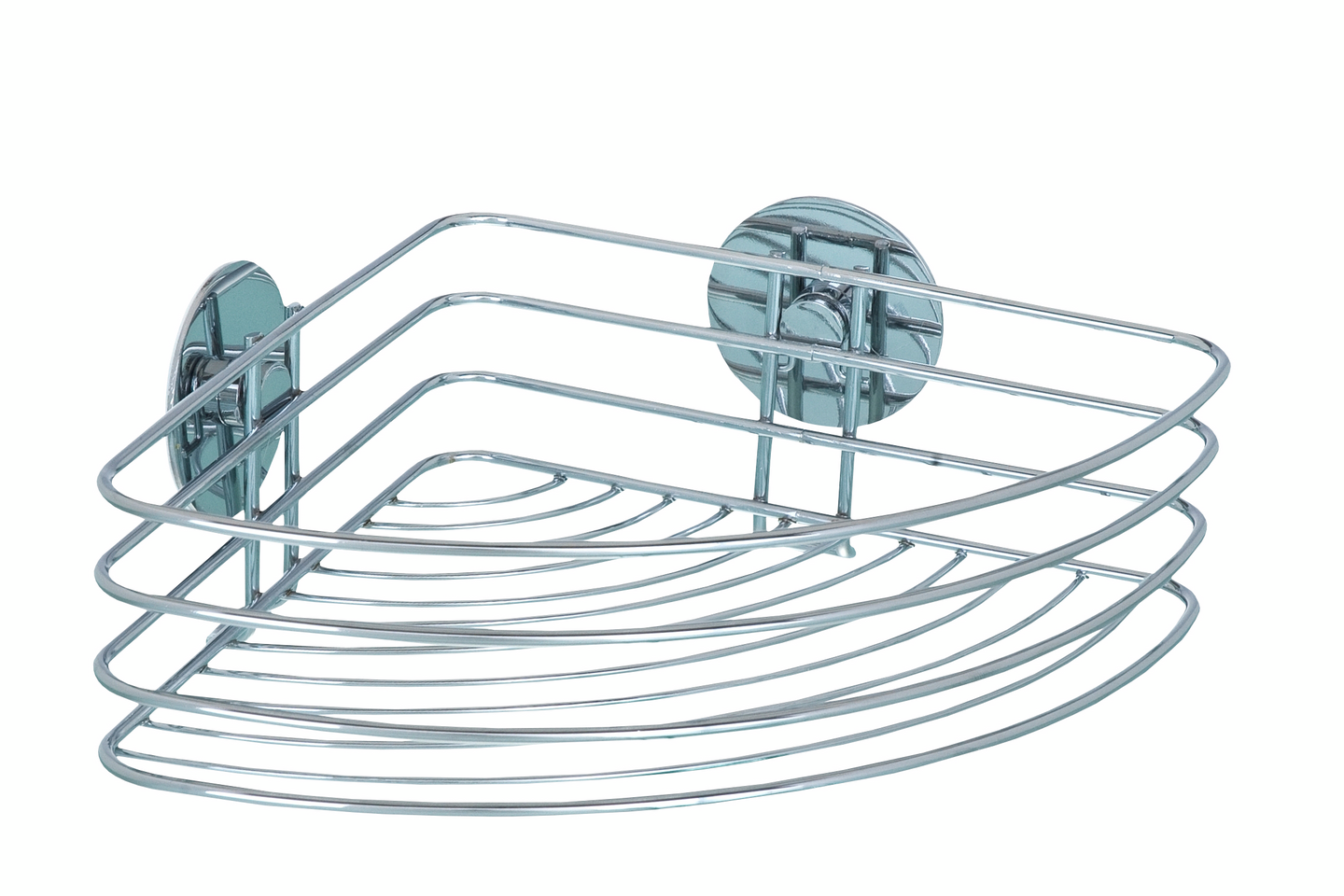 Suihkukulmahylly Wenko Turbo-Loc kromi 18913100